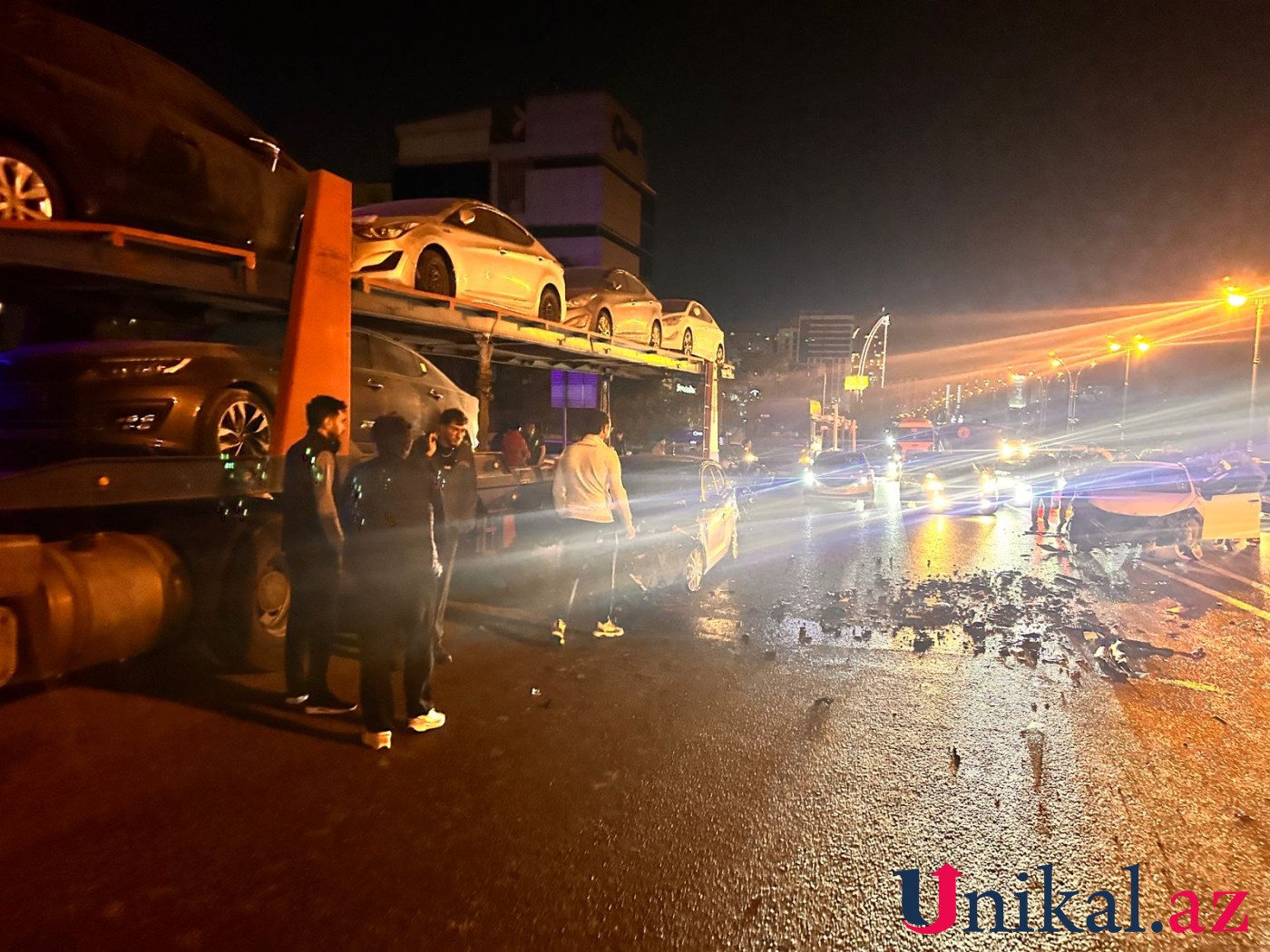 Bakıda ağır qəza - Yaralılar var (VİDEO)